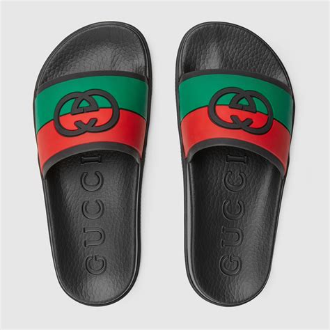 size 9 gucci slides|Gucci platform slide sandals women.